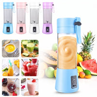 Portable Rechargeable USB Juicer Blender Bottle – Mini Electric Fruit Smoothie Maker