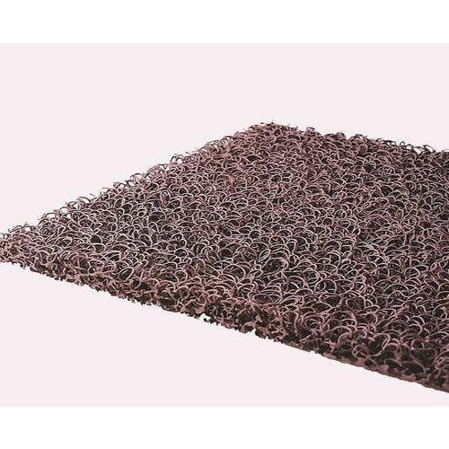Heavy-Duty Anti-Slip PVC Coil Foot Mat / Dura Mat for Home & Commercial Entryways - Black