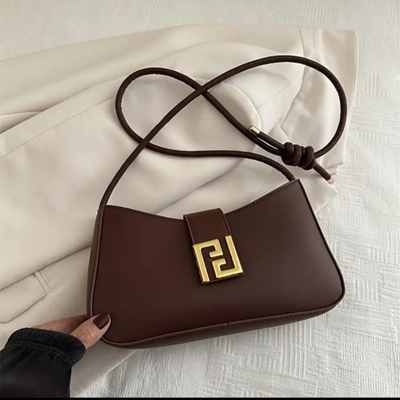 Stylish Brown Cross Body Handbag Casual Shoulder Bag For Everyday Use