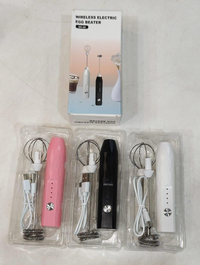Wireless 2 In 1 Electric Egg Beater And Coffee Frother Rechargeable - Kitchen Accessory Designed For Food Preparation - 1 Pc