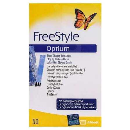 FreeStyle Optium Blood Glucose Test Strips – Accurate & Reliable Testing Supplies