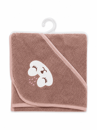 Premium Baby Hooded Towel – Soft & Comfortable Bath Towel for Newborns and Kids (Random Color)