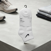 NIKE SHORT LEG/ANKLE WHITE DRIFIT SOCKS