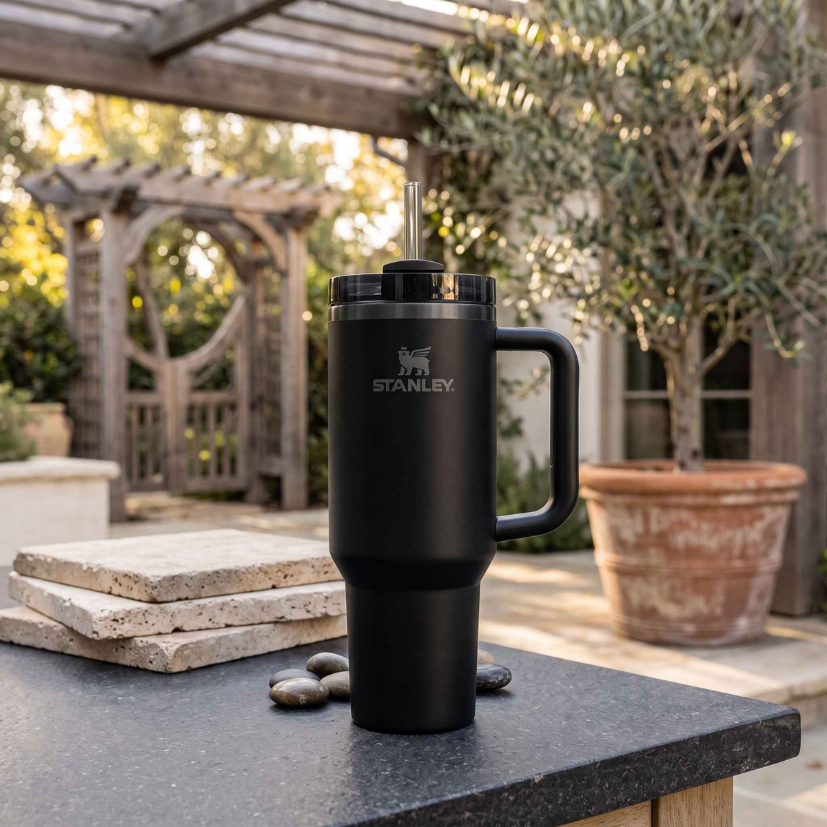 Stanley 40oz 1200ml Premium Stainless Steel Tumbler - Black