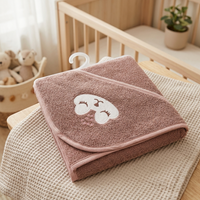 Premium Baby Hooded Towel – Soft & Comfortable Bath Towel for Newborns and Kids (Random Color)